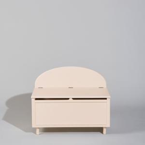 Baúl infantil rosa blush 70 cm