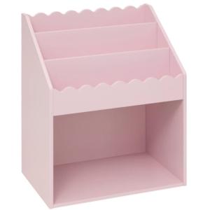 Biblioteca infantil rosa 48x32x60 cm