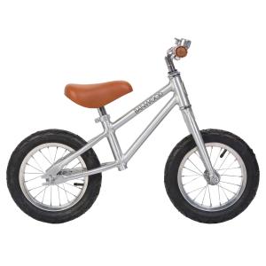 Bici sin pedales  plata aluminio niños 3-5 años