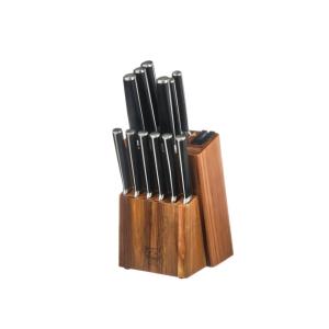 Bloque de cuchillos de cocina y Cuchillos de chuleteros - 1…