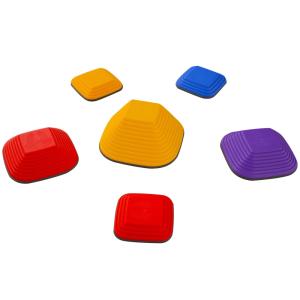 Bloques de Equilibrio 34.3x34.3x15.5 cm Multicolor