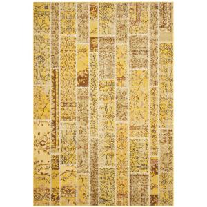 Boho chic amarillo/multi alfombra 200 x 280
