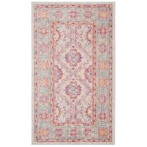 Boho chic rosa/multi alfombra 120 x 180