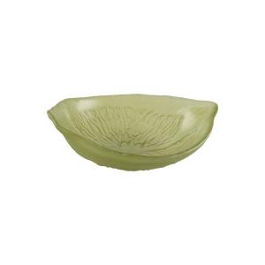 Bol de sopa verde - limón