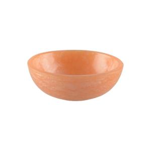 Bol en resina color durazno 10.15cm