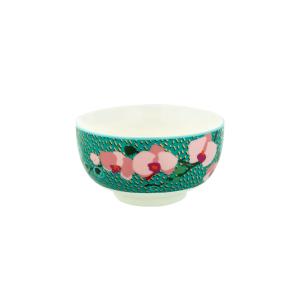 Bol  turquesa porcelana  13 x 0 x 7 cm