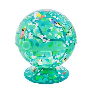 Bola  azucarero  azul claro hierro  13 x 0 x 14 cm