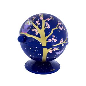 Bola  azucarero  azul hierro  13 x 0 x 14 cm