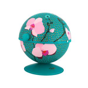 Bola  azucarero  turquesa hierro  13 x 0 x 14 cm