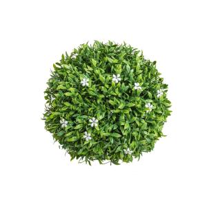 Bola boj artificial de jardín Azahar verde de Ø 20 cm.