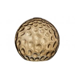 Bola de cristal marrón claro 22x25x25cm
