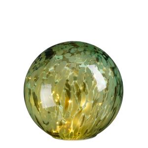 Bola decorativa led verde d20