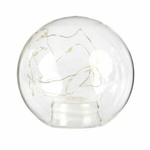 Bola luminosa de LED de cristal