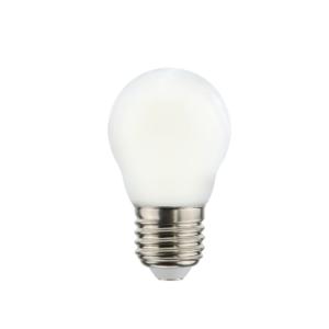 Bombilla LED G45 de color blanco lechoso