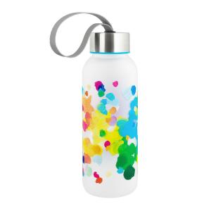 Botella 42 cl  multicolor acero  22 x 6 x 6 cm