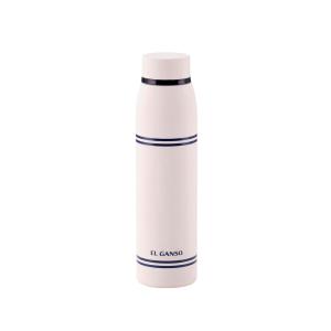 Botella de agua de acero inoxidable color blanco 27x7x7cm