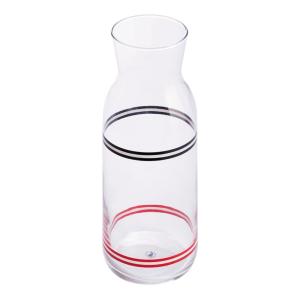 Botella de agua de cristal transparente 30x10x10cm