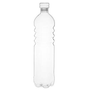 Botella de vidrio transparente 1,3 l