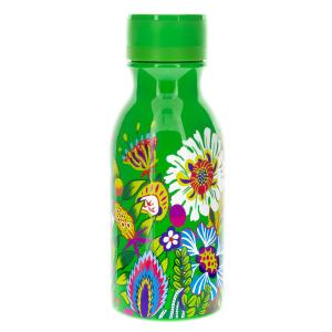 Botella termo 40 cl  verde acero inoxidable  18 x 0 x 6 cm