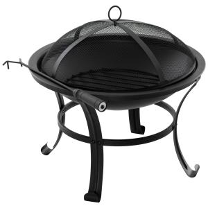 Brasero Exterior 56x56x50 cm color Negro