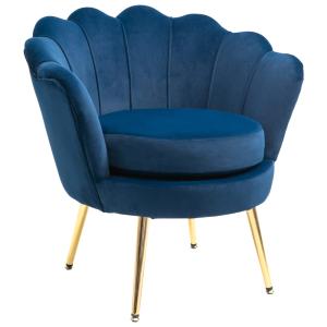 Butaca 76x67x74 cm azul