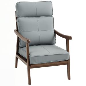 Butaca de Salón 63.5x83x105 cm Gris