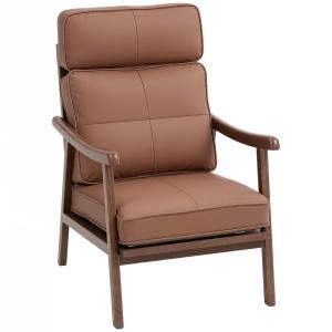 Butaca de Salón 63.5x83x105 cm Marrón