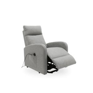 Butaca reclinable sillón relax en color gris 101x85x65 cm