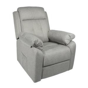 Butaca relax con motor eléctrico power lift en gris 108 x 9…
