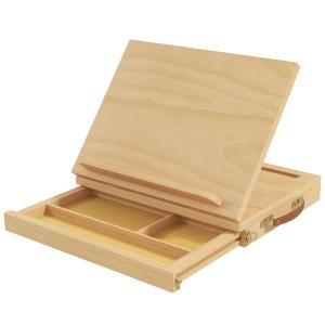 Caballete de mesa 33.5x26x26 cm madera natural