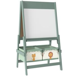 Caballete infantil 54x46x94 cm verde
