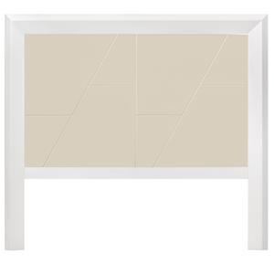 Cabecero 157x140 blanco/crema