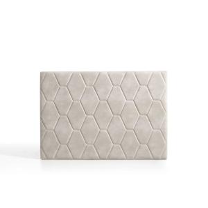 Cabecero ágata para cama de 110 de tela blanco roto 115x115…