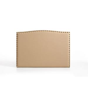 Cabecero ambar para cama de 160 de polipiel camel 165x115x8