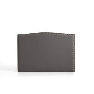 Cabecero ambar para cama de 160 de polipiel gris 165x115x8