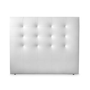 Cabecero bari polipiel, 145x5, blanco, cama 135 cm, altura…