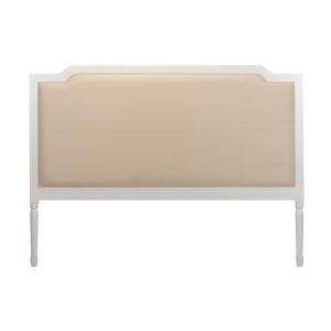 Cabecero beige de madera 160x5x120cm