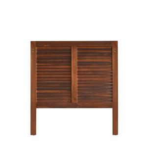 Cabecero de acacia maciza de 90 cm