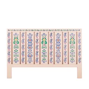 Cabecero de cama de 160 cm de madera de mango multicolor