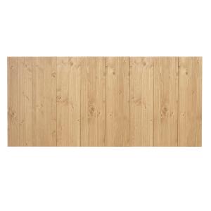 Cabecero de cama de madera maciza en tonos claros 200x75cm