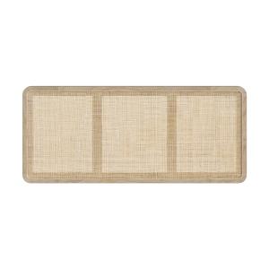 Cabecero de cama en madera y caña 140 cm