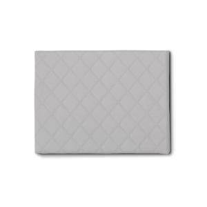 Cabecero de ecopiel blanco 90x5h60 cm