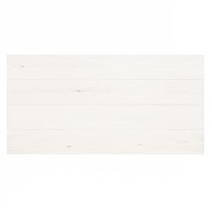 Cabecero de madera maciza en tono blanco de 140x80cm