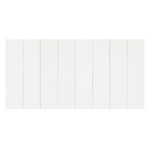 Cabecero de madera maciza en tono blanco de 160x80cm