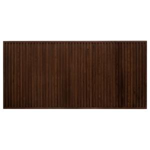 Cabecero de madera maciza en tono nogal de 160x80cm
