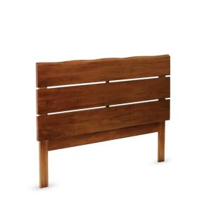 Cabecero de madera marrón anch. 162 cm