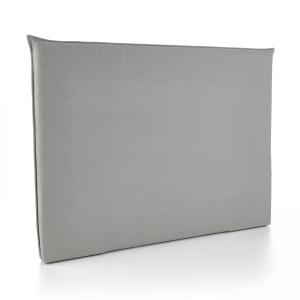 Cabecero de tela gris claro 140 cm