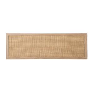 Cabecero doble de melamina natural 160x59 cm