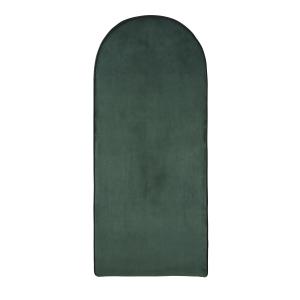 Cabecero modular profesional de terciopelo verde 60x140,5