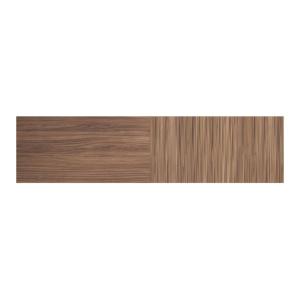 Cabecero para cama de 135cm nogal efecto vallado nogal 67x2…
